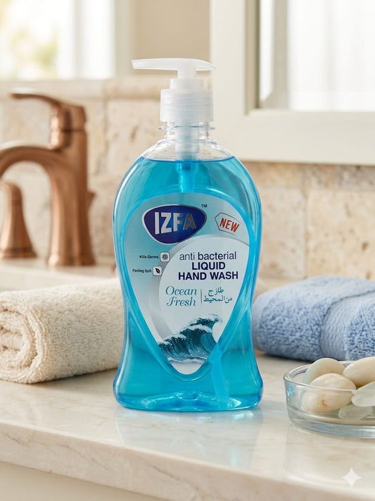 IZFA Anti Bacterial Hand Wash _ Ocean Fresh _ Daily Hygiene Essential 500(ml)