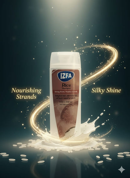 IZFA Rice Shampoo — Strong Roots, Healthy Growth 200(ml)